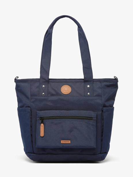 Schoudertas A4 Formaat Adventurer Gerecycleerd Polyester Cabaia Blauw adventurer TOTEBAGM